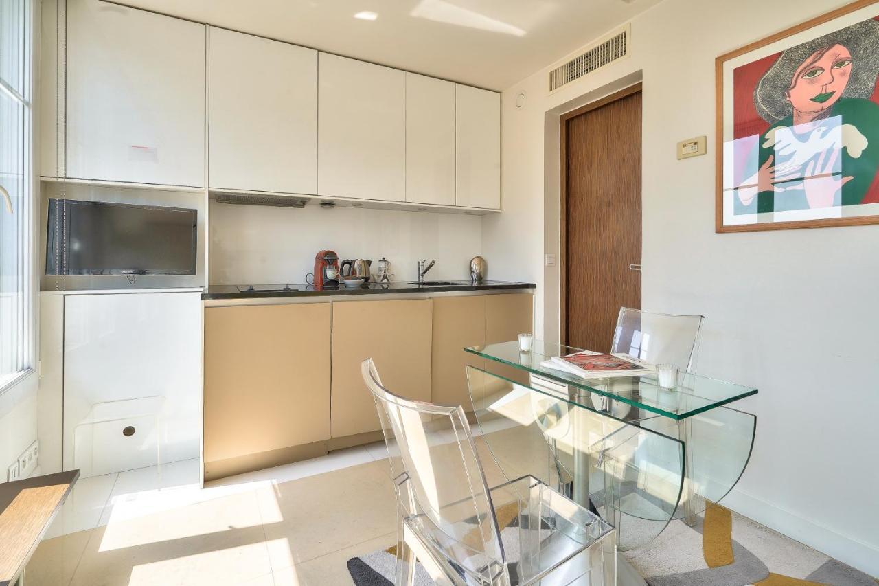 Designed Studio With Ac-Terrasse Vue Tour Eiffel Παρίσι Εξωτερικό φωτογραφία