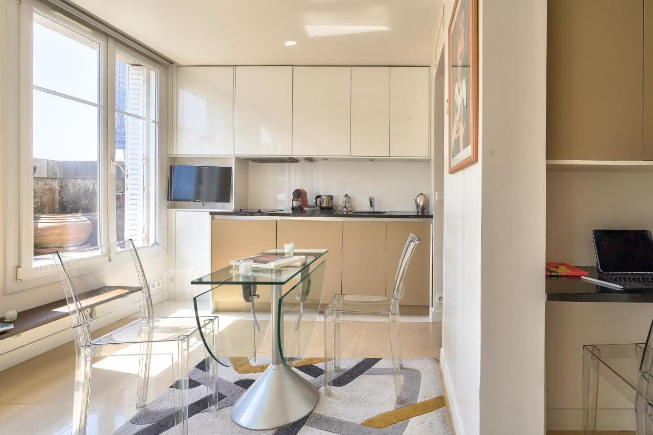 Designed Studio With Ac-Terrasse Vue Tour Eiffel Παρίσι Εξωτερικό φωτογραφία